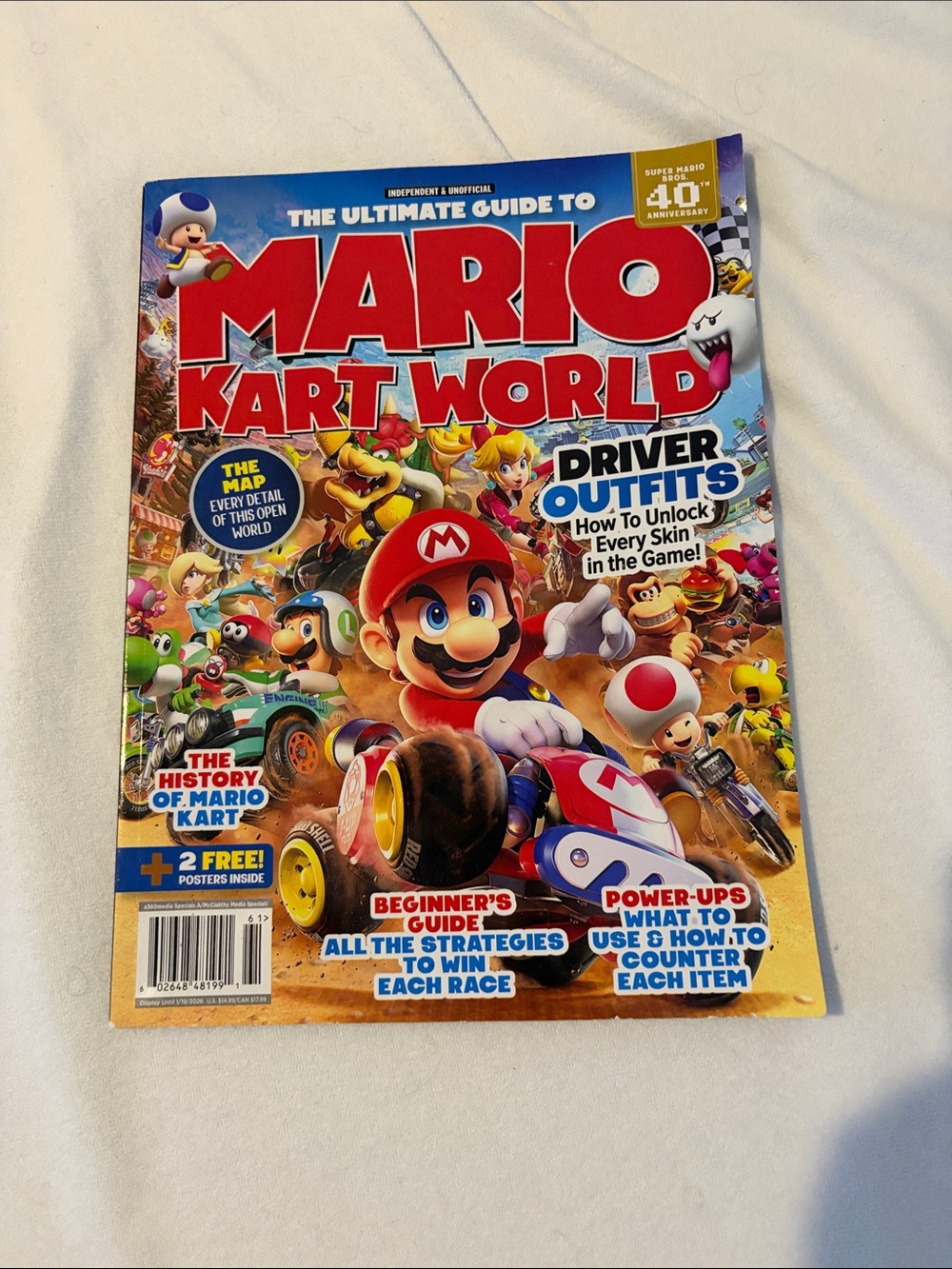 Mario Kart World Guide - Nice collectible.
